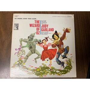 The Wizard of Oz Soundtrack Vinyl LP MGM SE-3996 ST Stereo
